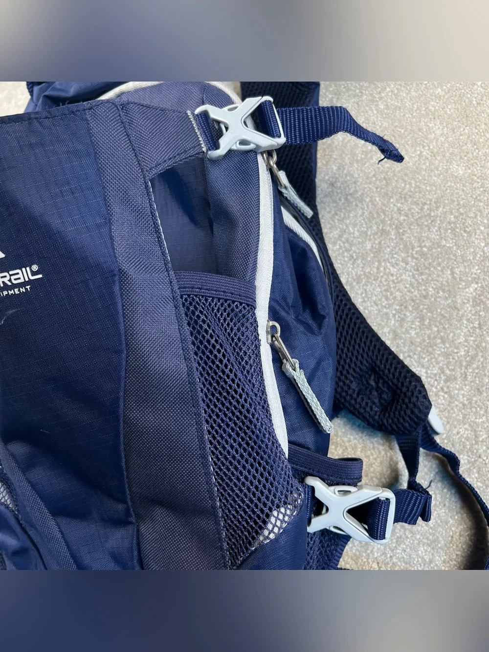 Ozark Trail Backpack Hiking Blue Lightweight